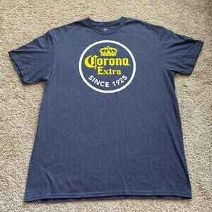 Corona Extra Graphic Tee, Size XL Beer T-shirt Casual preowned